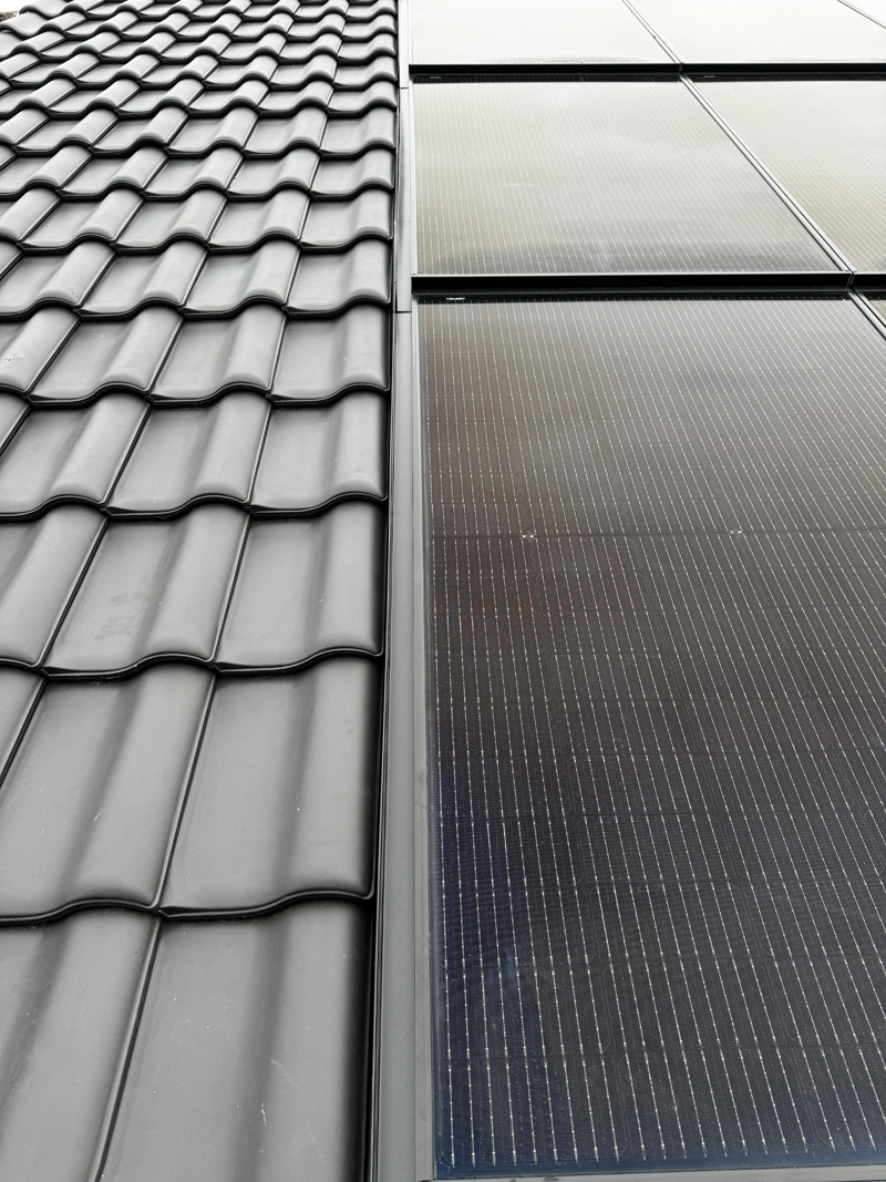 Indach-Photovoltaik im Ziegeldach